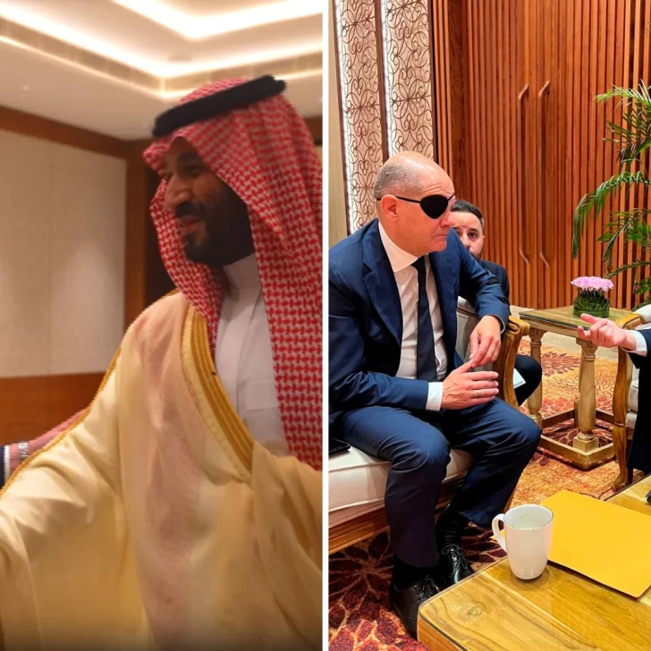 Alberto Fernández se reunió con el príncipe de Arabia Saudita y con el canciller alemán Olaf Scholz
