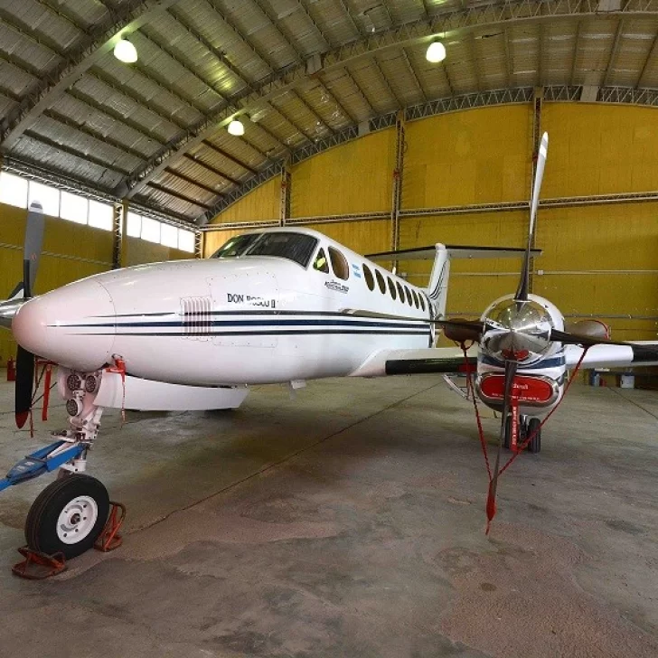 Malestar por avión sanitario que tuvo problemas antes de una derivación desde Caleta Olivia