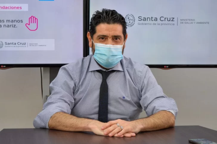 Coronavirus en Santa Cruz: el mayor número de contagios se registra en las personas de 36 años