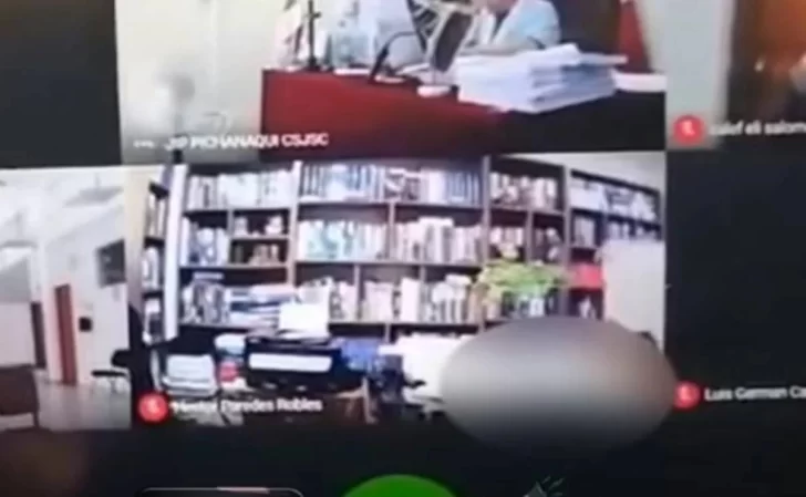 Video. Abogado olvidó apagar la cámara y tuvo sexo durante una audiencia