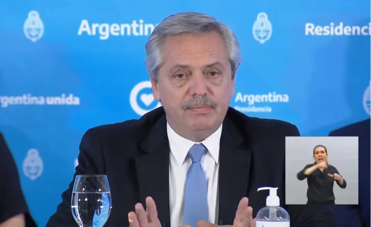 Alberto Fernández anuncia la prórroga del aislamiento en Argentina