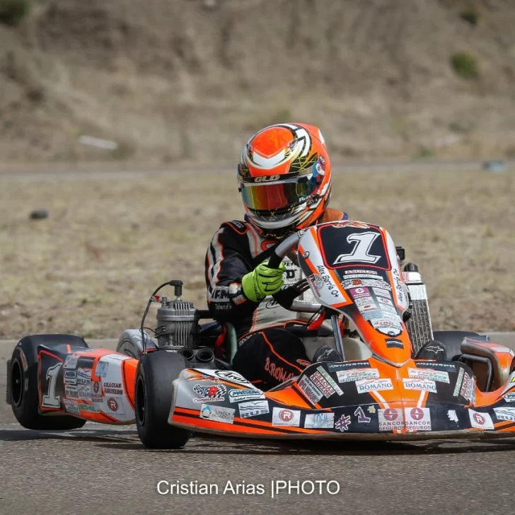 AKPS: “Hay revancha”, aseguró el piloto de karting Alex Barría tras su debut en Sudam Senior