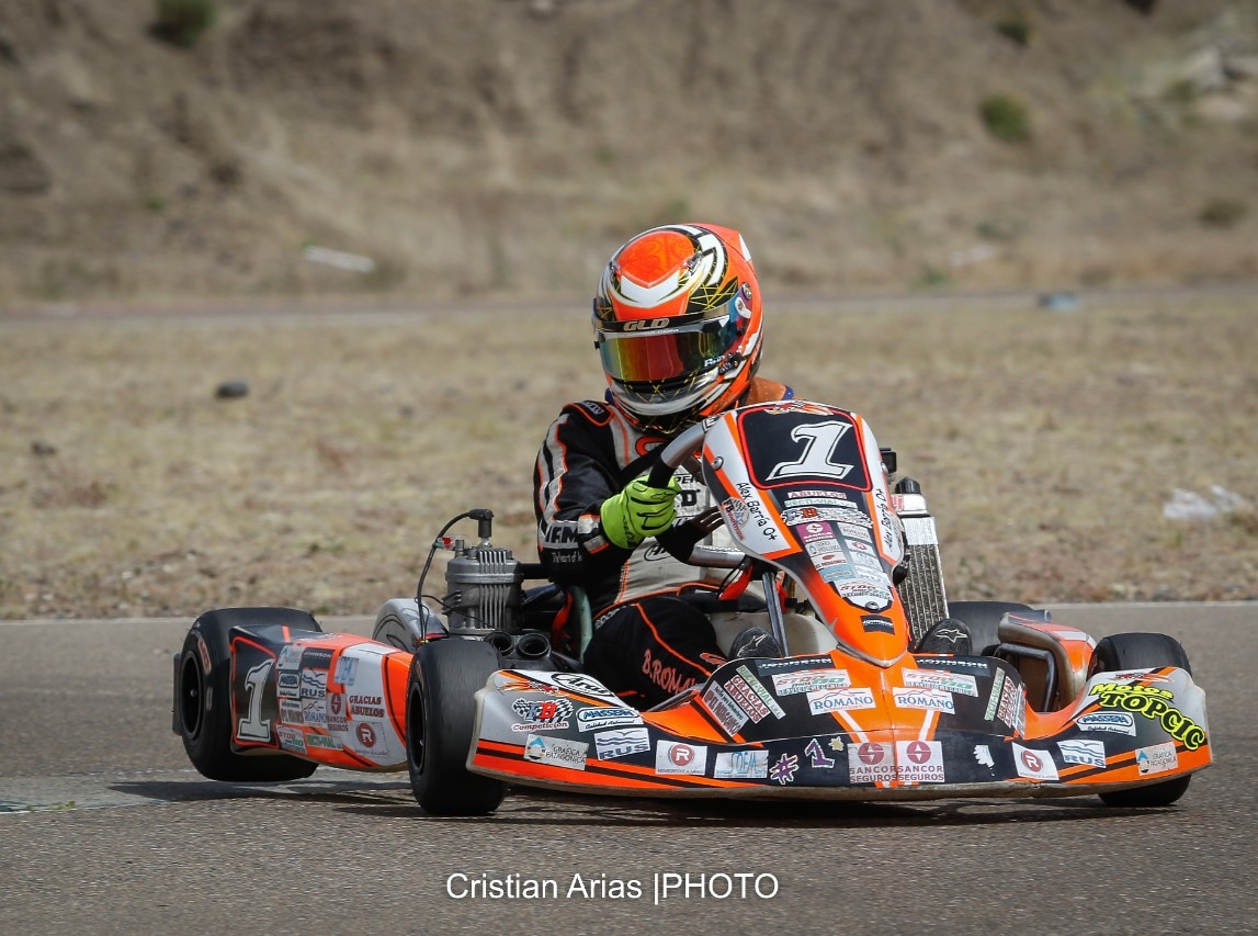 AKPS: “Hay revancha”, aseguró el piloto de karting Alex Barría tras su debut en Sudam Senior