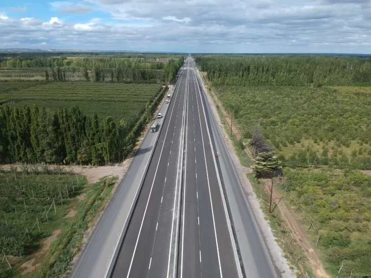 Vialidad Nacional habilitará dos puentes de la autopista ruta nacional 22