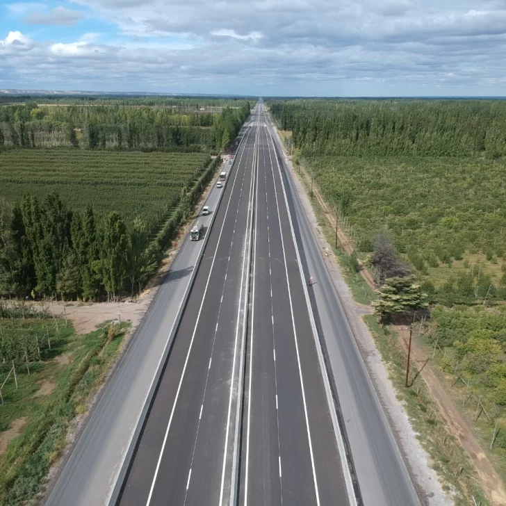 Vialidad Nacional habilitará dos puentes de la autopista ruta nacional 22