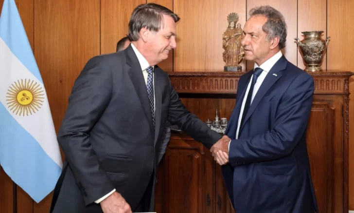 Scioli visita San Pablo con la intención de reconstruir las relaciones con Jair Bolsonaro