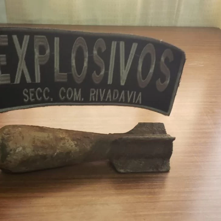 Comodoro Rivadavia: Encontraron una bomba de la Segunda Guerra Mundial