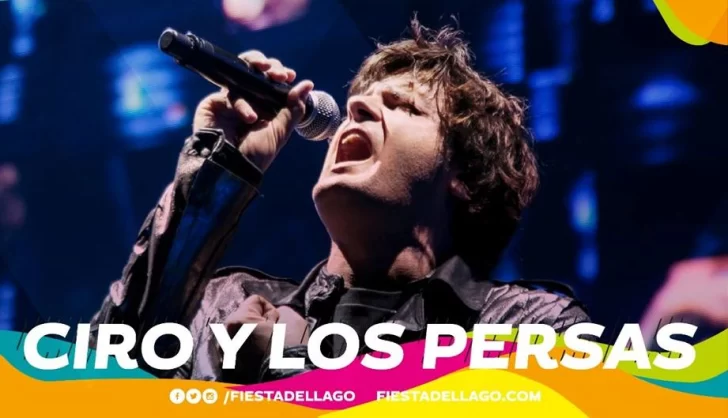 Belloni acaba de confirmar que Ciro y los Persas estarán en la Fiesta del Lago