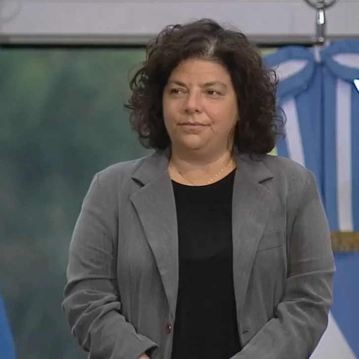 La ministra de Salud Carla Vizzotti agradeció a Alberto Fernández por su designación