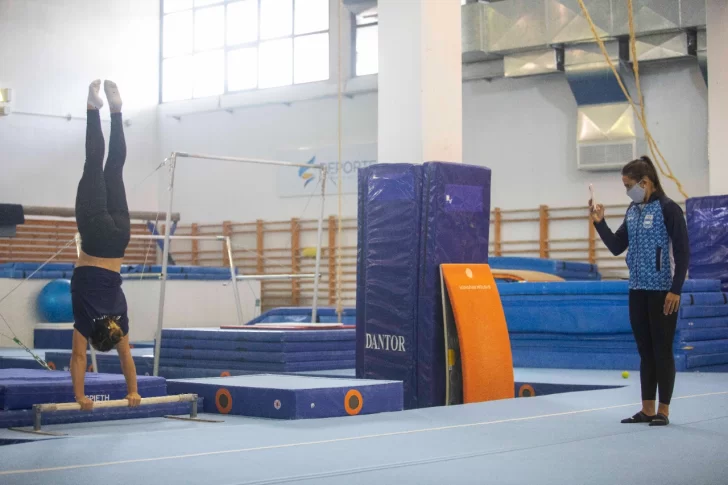 Después de tres meses, volvieron los entrenamientos al CeNARD
