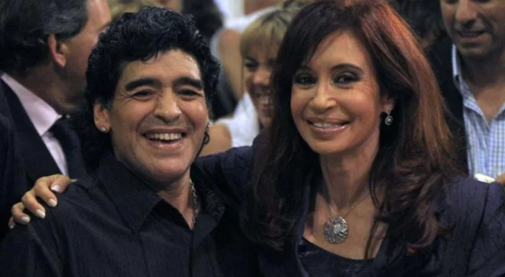 Cristina Fernández destacó el “amor incondicional de un Pueblo” hacia Diego Maradona