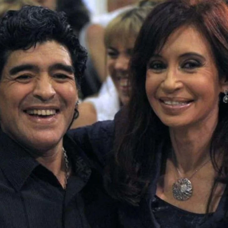 Cristina Fernández destacó el “amor incondicional de un Pueblo” hacia Diego Maradona