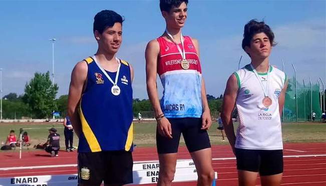Aaron Gómez subcampeón nacional de Atletismo
