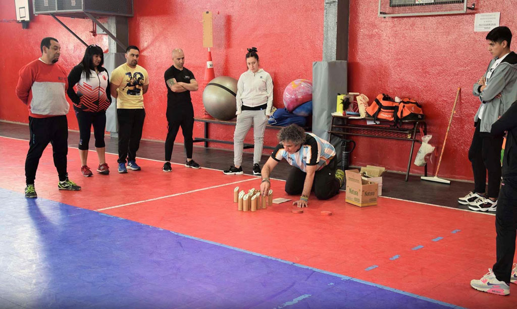 Más de medio centenar de líderes se capacitaron en deportes alternativos Más de medio centenar de líderes se capacitaron en deportes alternativos