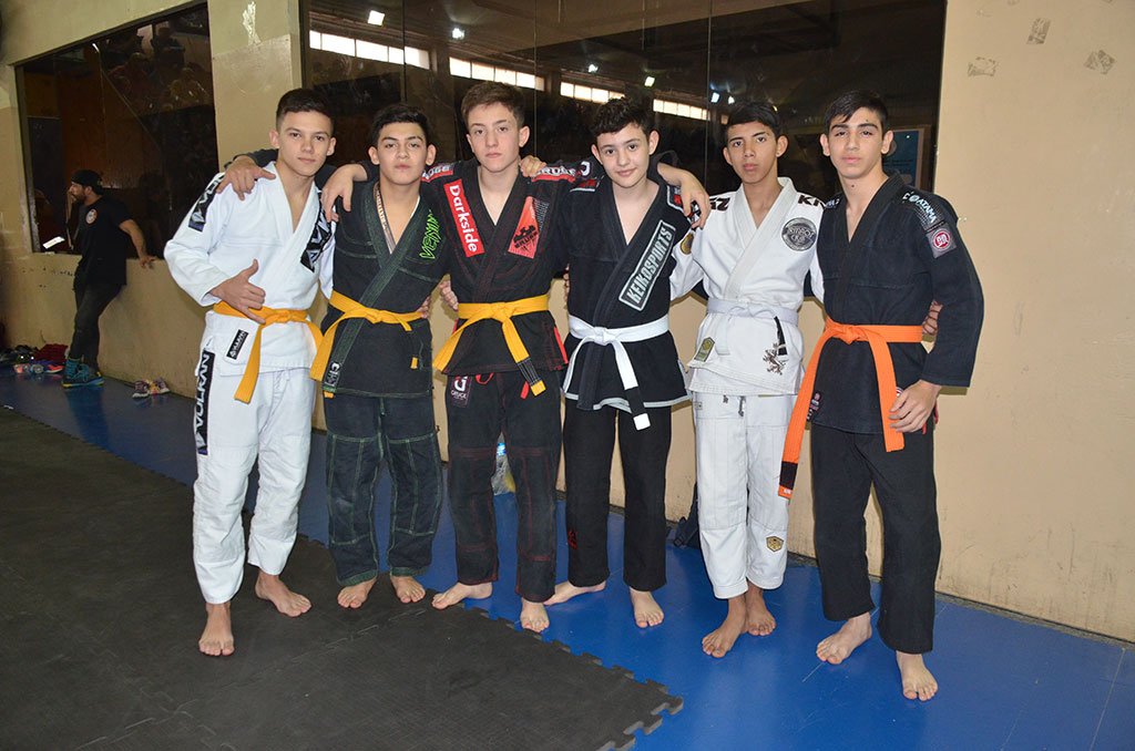 Competencias de jiu jitsu en el CePARD
