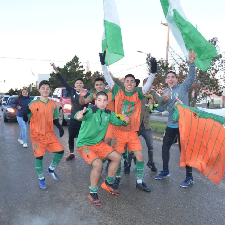 Mirá los festejos de la 5ª albiverde