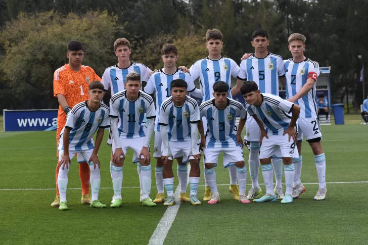 Sin Benicio Romero al arco: la Preselección Sub 15 de Argentina empató con la de Uruguay