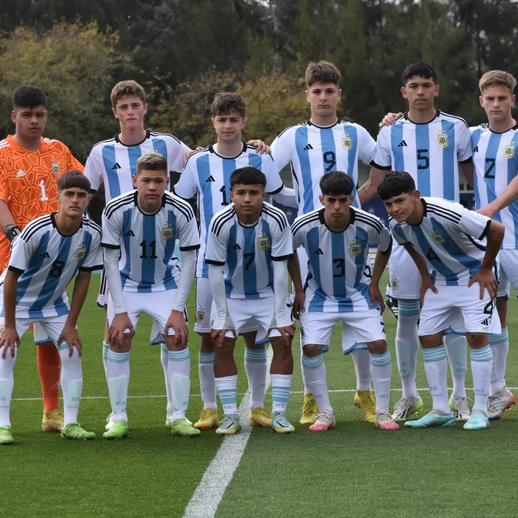 Sin Benicio Romero al arco: la Preselección Sub 15 de Argentina empató con la de Uruguay