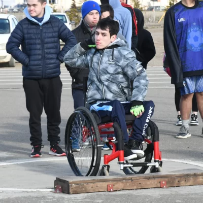 Juegos Evita: Santa Cruz tiene a sus representantes en atletismo y natación para personas con discapacidad