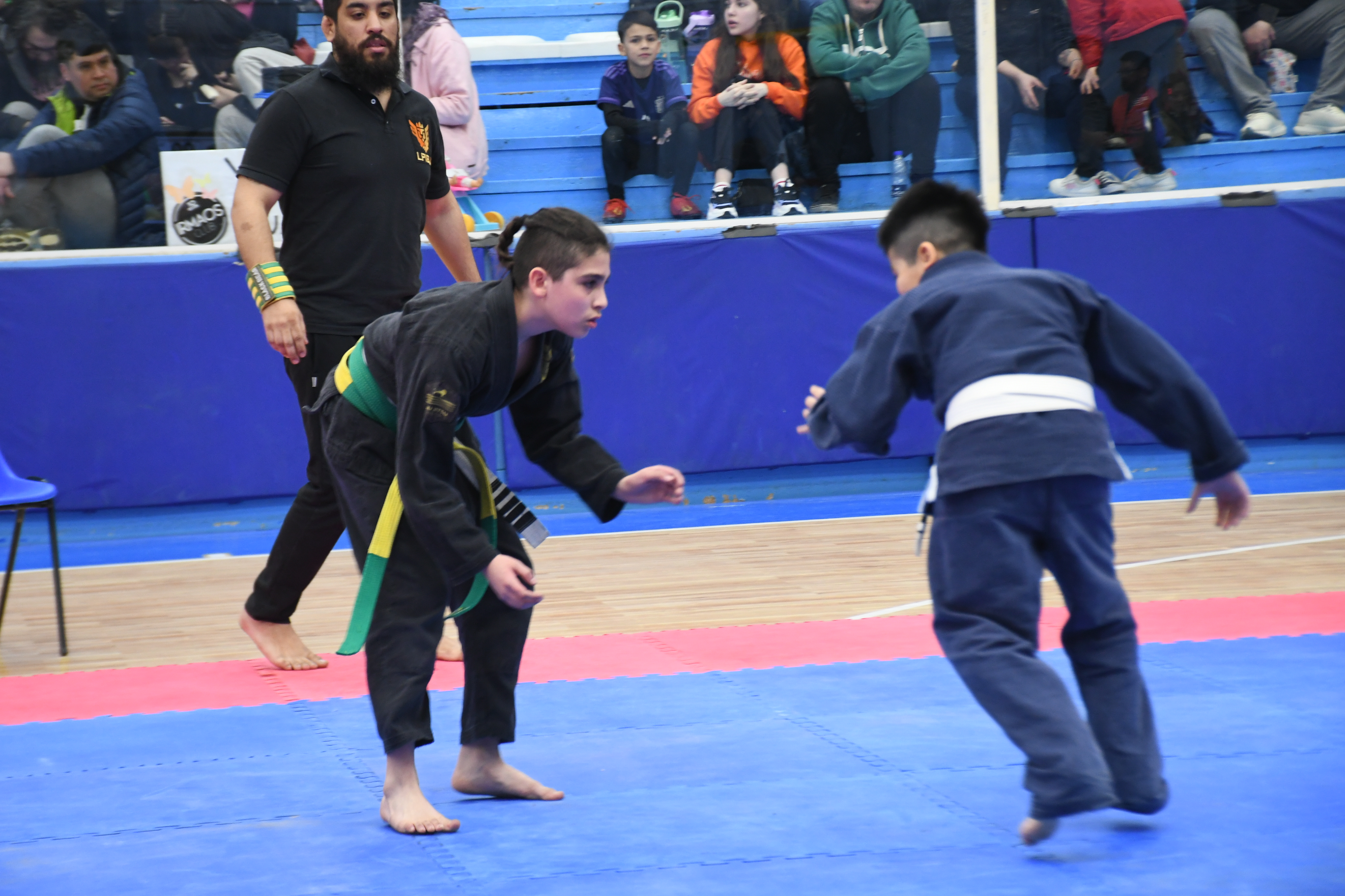 Video. Exitosa convocatoria en la fecha de la Liga Patagónica de Jiu jitsu con sede en Río Gallegos