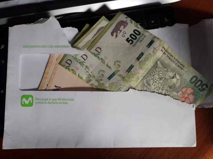 Vecino de Río Gallegos se encontró casi $ 20.000 y busca al dueño