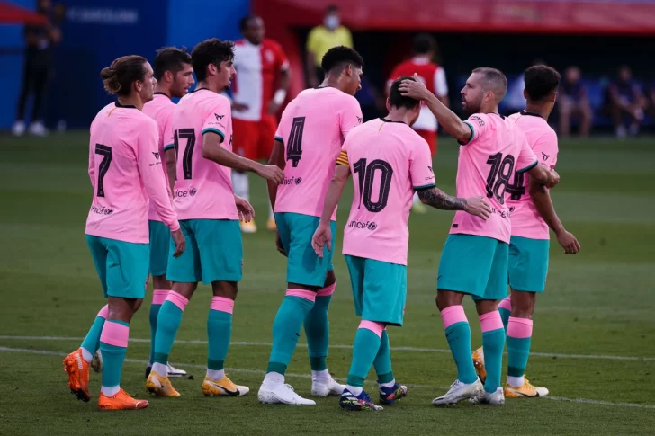 Girona Vs. Barcelona: Lionel Messi convirtió dos goles en el partido amistoso
