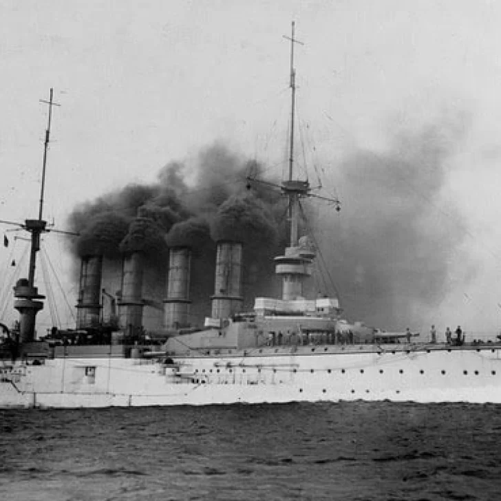 El gran combate naval en las Islas Malvinas