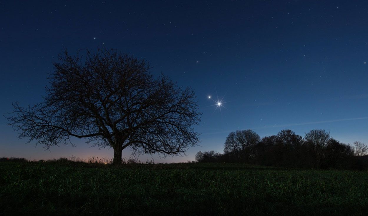 Estrella de Belén: ¿a qué hora se verá la conjunción de Júpiter y Saturno en Argentina?