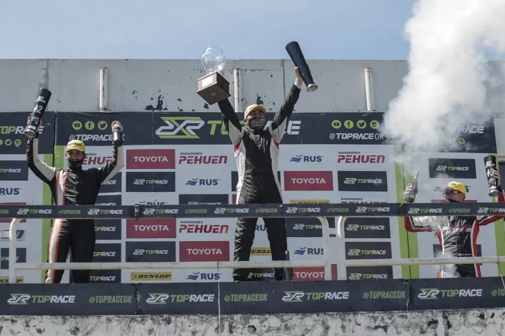 El comodorense Thomás Micheloud se consagró campeón del Top Race Junior