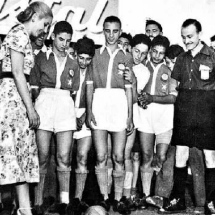 Eva Perón y el deporte, un amor para toda la vida