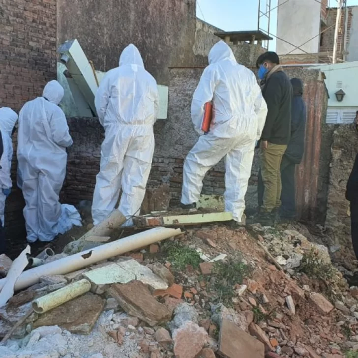 Femicidio en Junín: encontraron enterrado en una obra en construcción el cuerpo de una mujer buscada hace 18 días