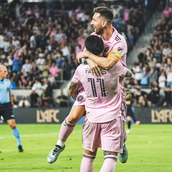 Con una gran asistencia de “Toto” Avilés para el gol de Farías, Inter Miami derrota a Los Ángeles FC