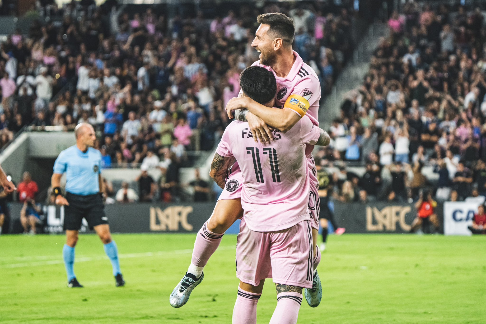 Con una gran asistencia de “Toto” Avilés para el gol de Farías, Inter Miami derrota a Los Ángeles FC