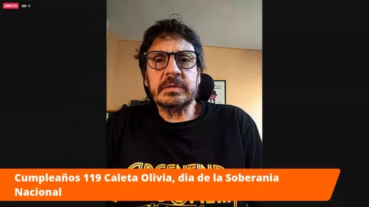 Caleta Olivia: Felipe Pigna participó de una conferencia virtual sobre el Día de la Soberanía