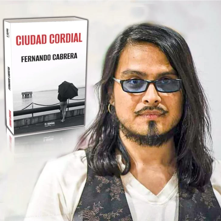 El escritor Fernando Cabrera lanzó su nueva obra: “Ciudad Cordial”