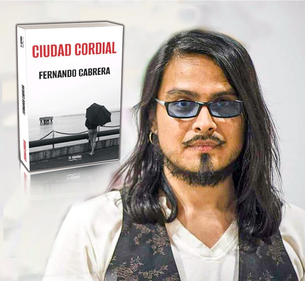 El escritor Fernando Cabrera lanzó su nueva obra: “Ciudad Cordial”
