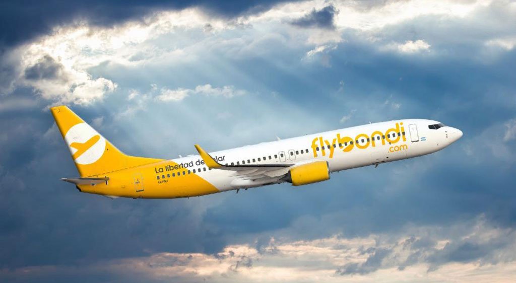 Desde Flybondi confirmaron que comenzarán a volar a El Calafate