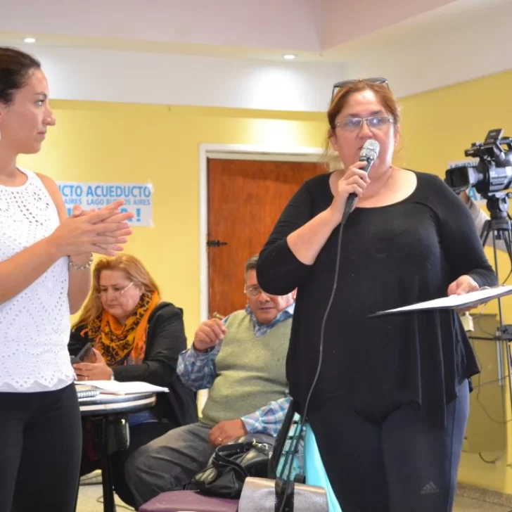 Taller participativo ciudadano por el agua en Caleta Olivia