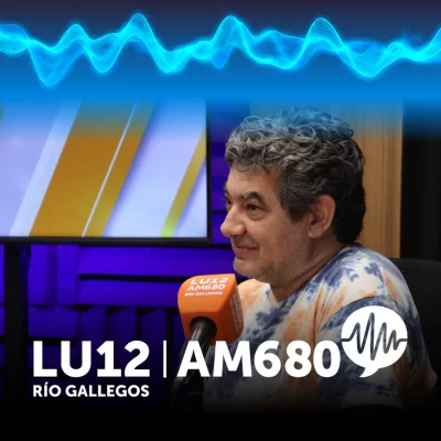 Guillermo Carnevale candidato a Intendente de Rio Gallegos en los Estudios de LU12 AM680