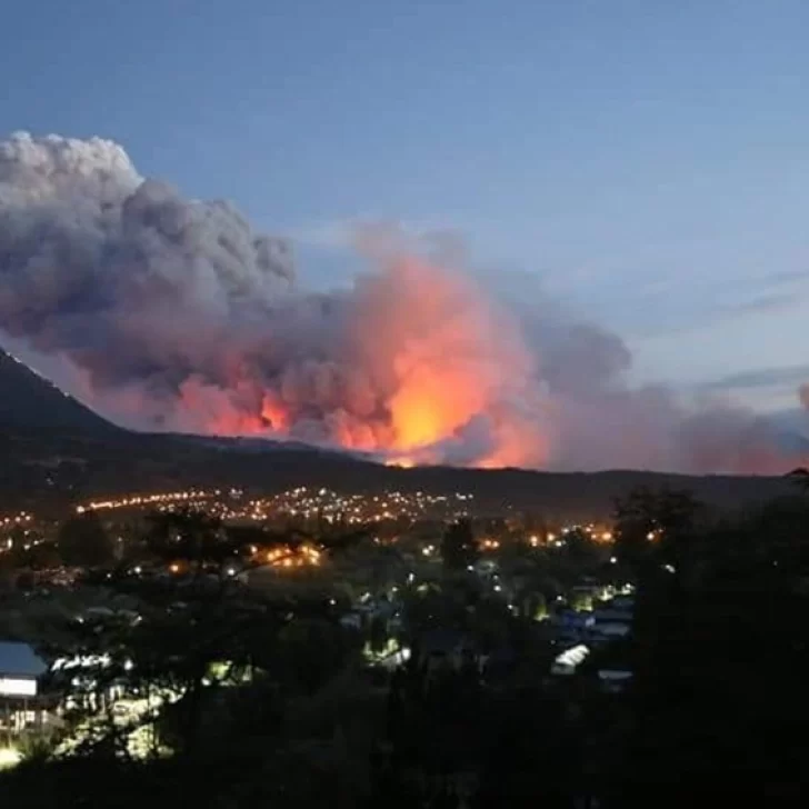 Incendios en Chubut: enviaron un Hércules con 100 brigadistas, 2 helicópteros y 3 aviones hidrantes