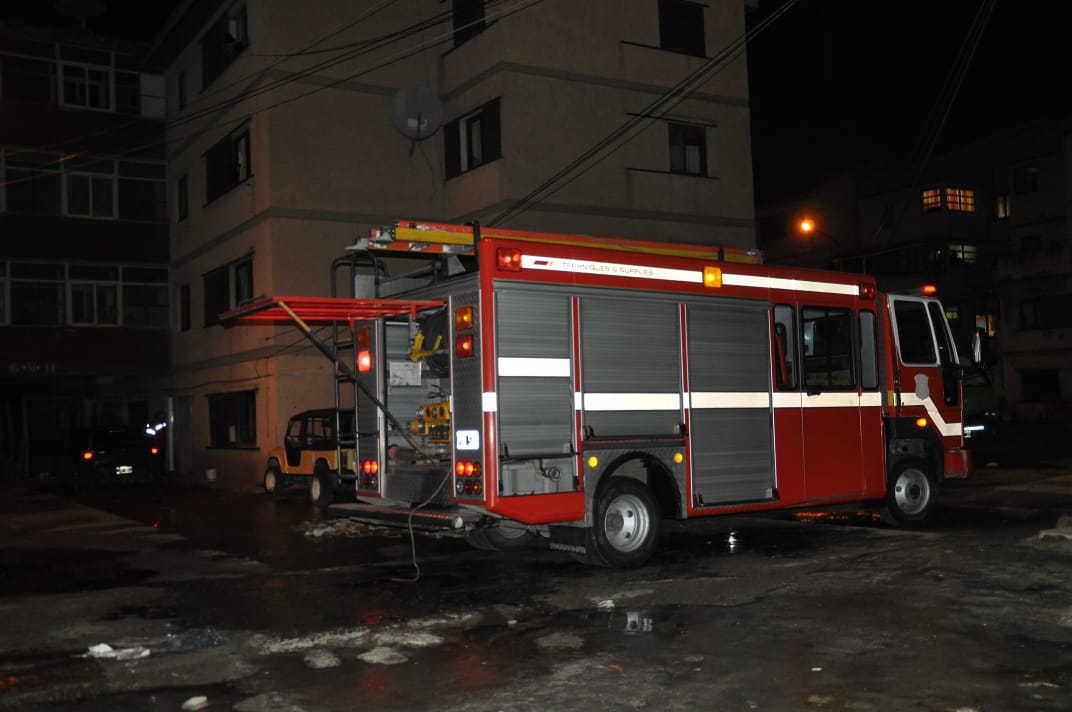 Principio de incendio en un departamento del barrio de los 400 Principio de incendio en un departamento del barrio de los 400