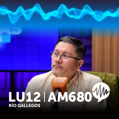 Jorge Cruz candidato a Intendente de Rio Gallegos en los Estudios de LU12 AM680