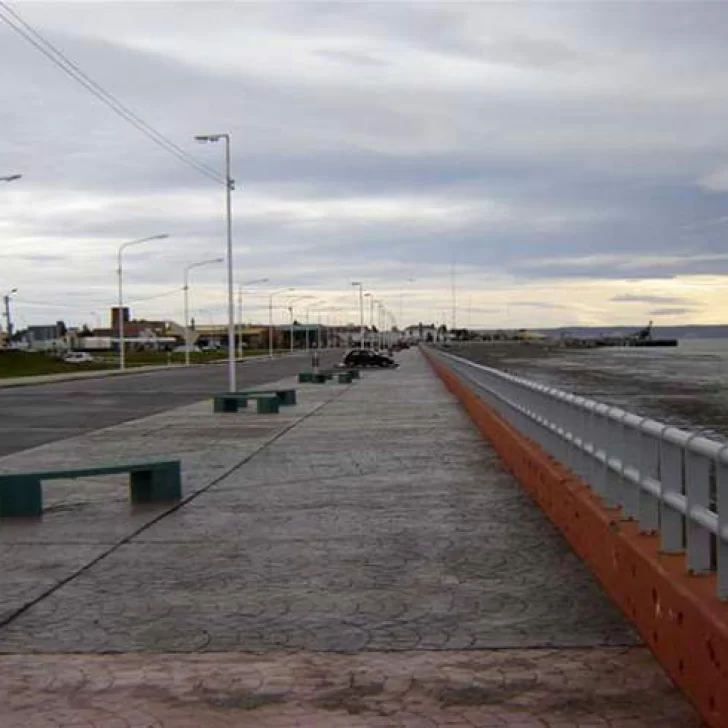 Sábado fresco y ligeramente nublado en Río Gallegos