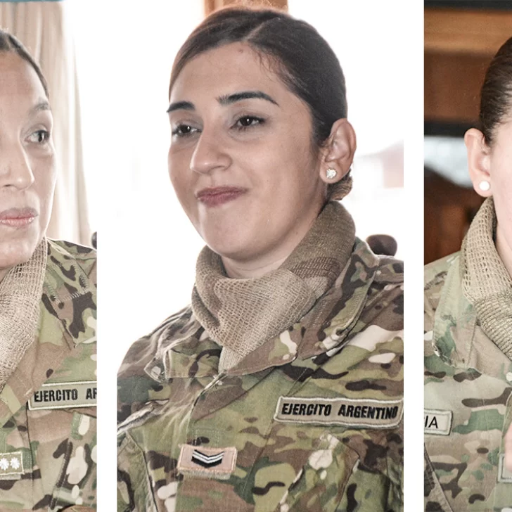 Marcela, Gisela y Estefanía: tres soldados voluntarias, tres historias Marcela, Gisela y Estefanía: tres soldados voluntarias, tres historias