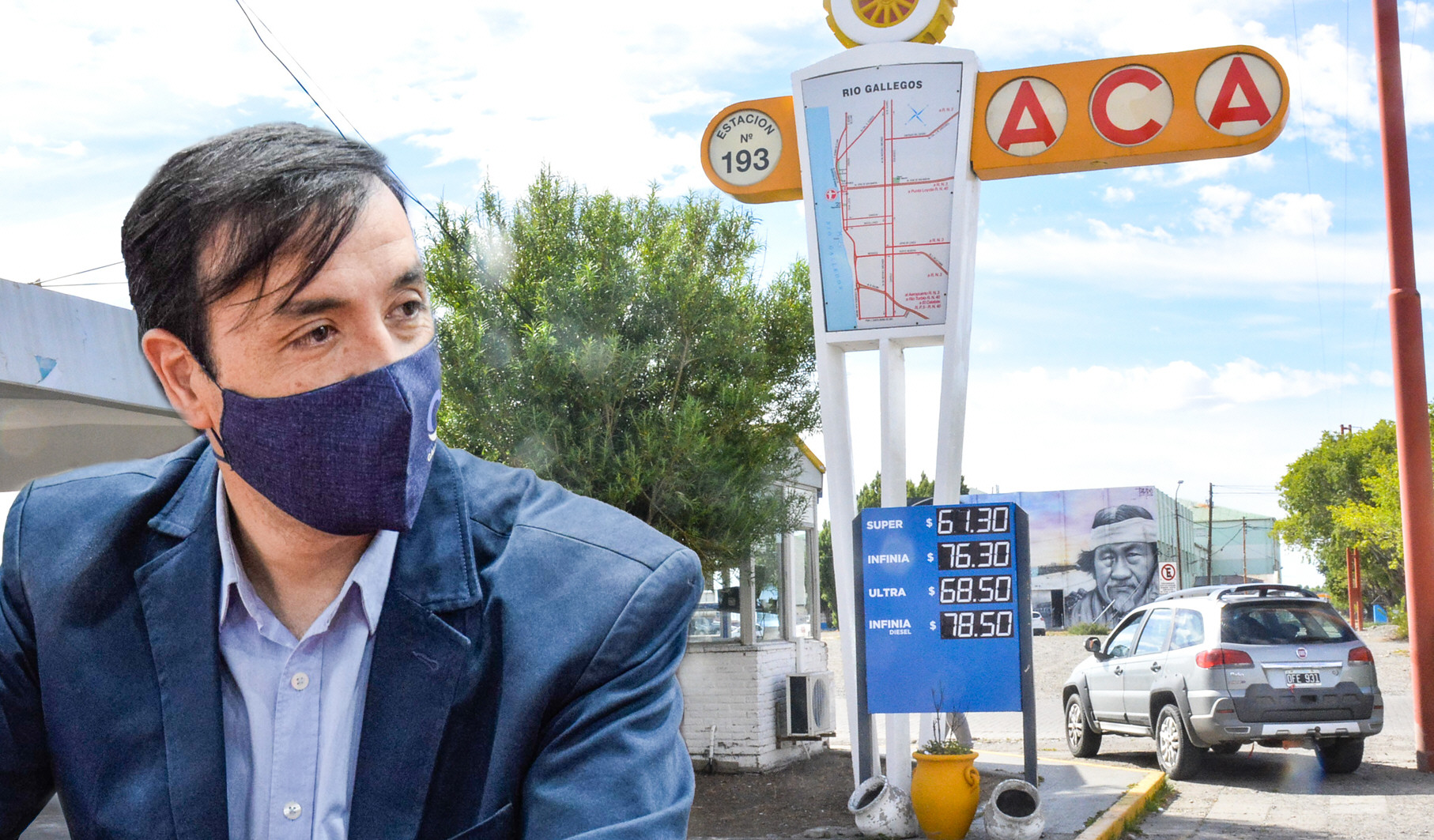 Estación de ACA: Grasso ganó la pulseada por la vista a la ría Estación de ACA: Grasso ganó la pulseada por la vista a la ría