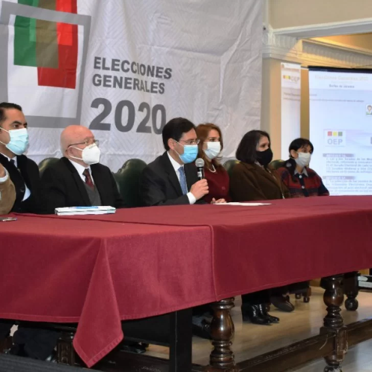 Se habilitó el “recinto electoral” para las presidenciales de Bolivia
