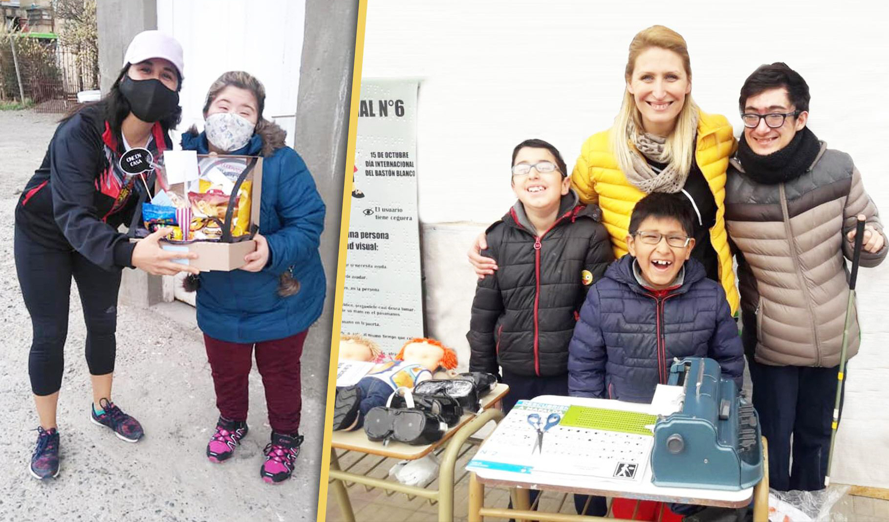 Proponen una actividad para experimentar los obstáculos que se presentan para un invidente al recorrer las calles Proponen una actividad para experimentar los obstáculos que se presentan para un invidente al recorrer las calles