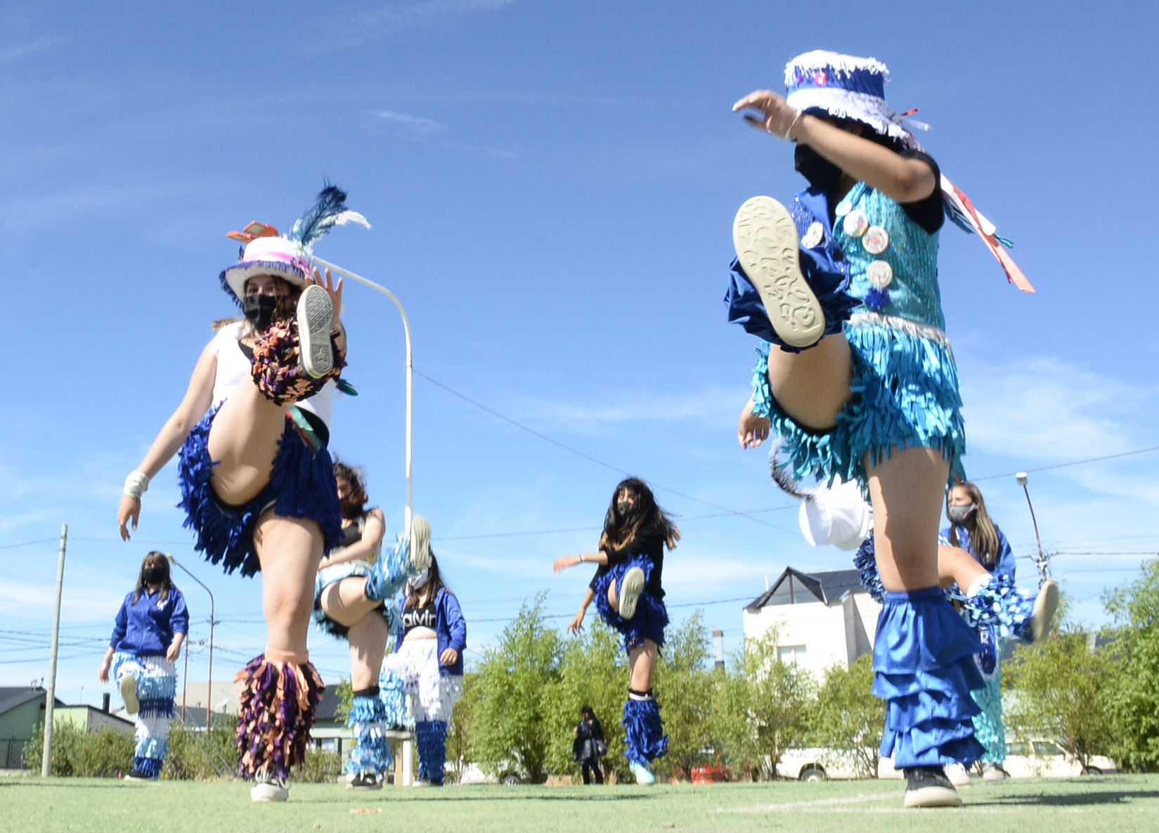 “De la Ruta Para Atrás” le puso ritmo al carnaval en Río Gallegos