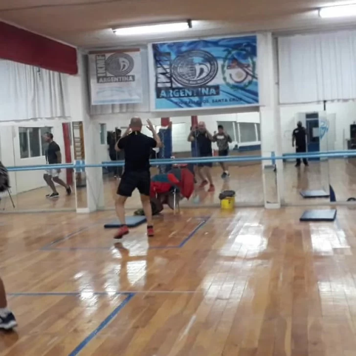 Volvió el Krav Magá a Hispano Americano bajo protocolo Volvió el Krav Magá a Hispano Americano bajo protocolo