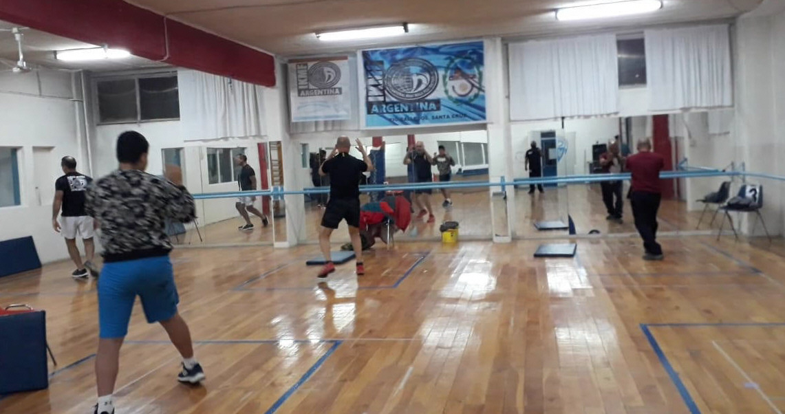 Volvió el Krav Magá a Hispano Americano bajo protocolo Volvió el Krav Magá a Hispano Americano bajo protocolo